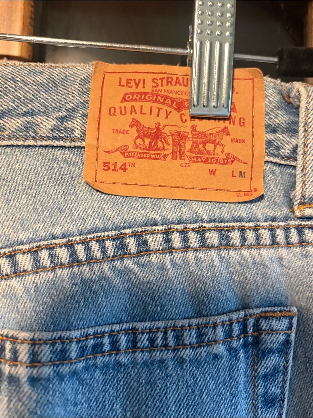 Levi’s 514 Flare Jeans Size 5 Vintage Y2K Embroidered Floral Denim See Details - Picture 10 of 15